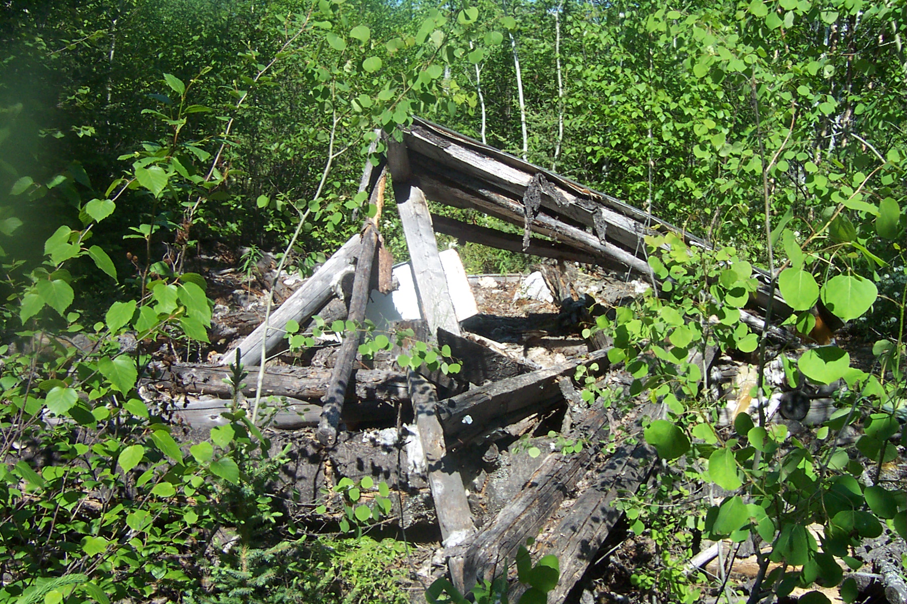 What is left of the old band office.