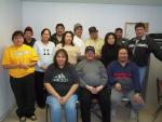 Keewaywin Chief & Council with the Band Staff. 2003 (missing Alan Kp)