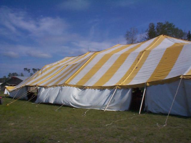 different views of the tent. these photos of the tent was taken by Bradley Kakegamic