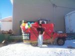 Mr northern posing with his float