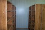 These shelves will be stocked with books in no time.