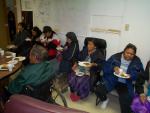 After the prayers were said we had a little banquet with the elders n other community memebers