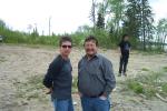 Chief John McKay with the Chief of Lynx River, TeeVee.