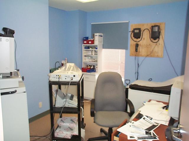 Our telehealth office at the clinic.